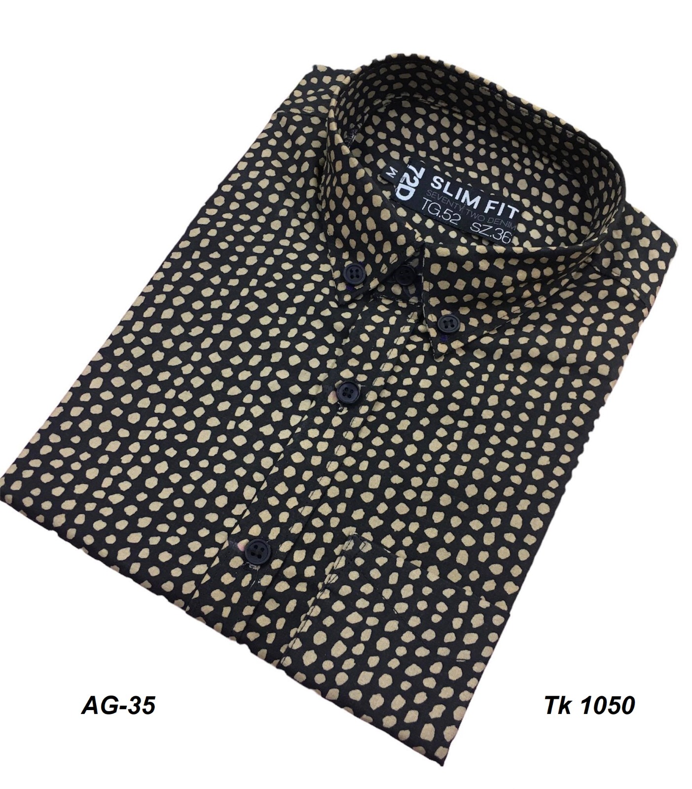 Men's Full Sleeve Cotton  Boll print  Shirt