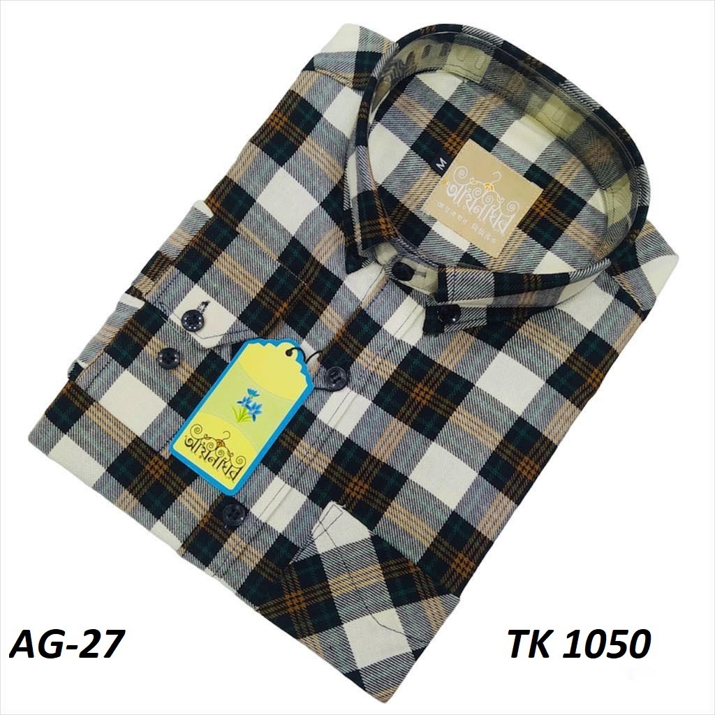 Men's Full Sleeve Cotton Casual Shirt