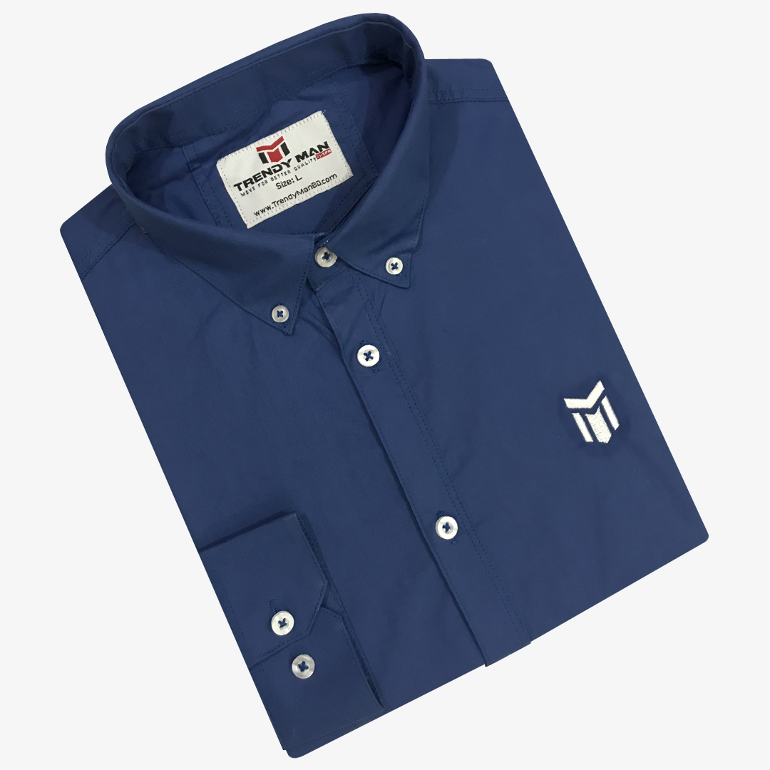 Premium Blue Casual Shirt for Men