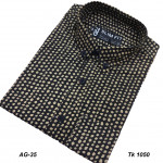 Men's Full Sleeve Cotton  Boll print  Shirt