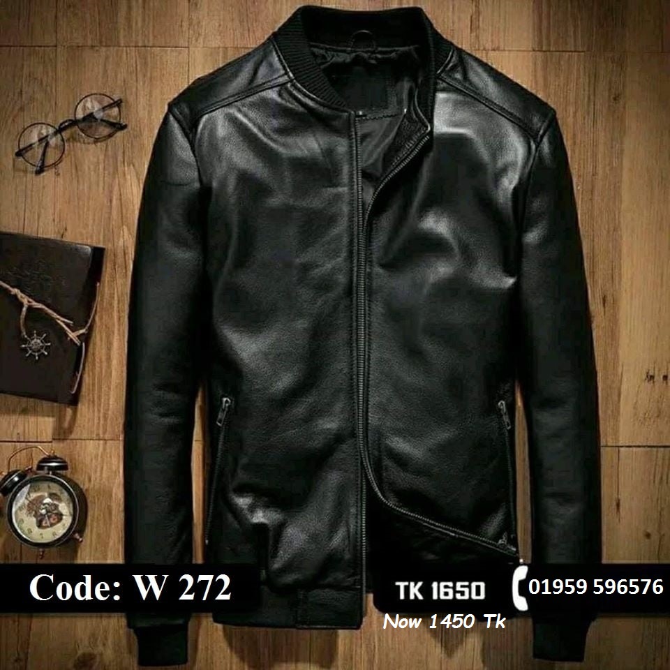 Winter Double artificial Leather  Jacket