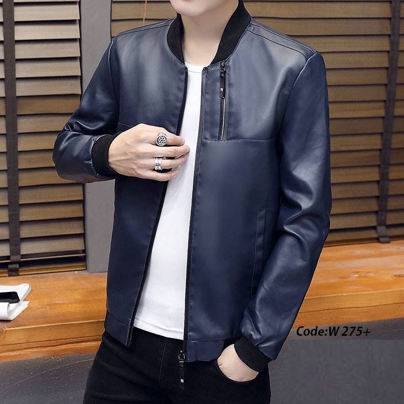 Leather jacket For Man