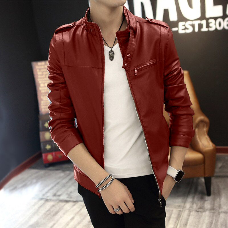 Leather jacket For Man