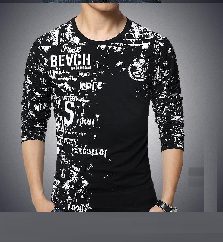 Cotton Full Sleeve Casual T-Shirt For Men