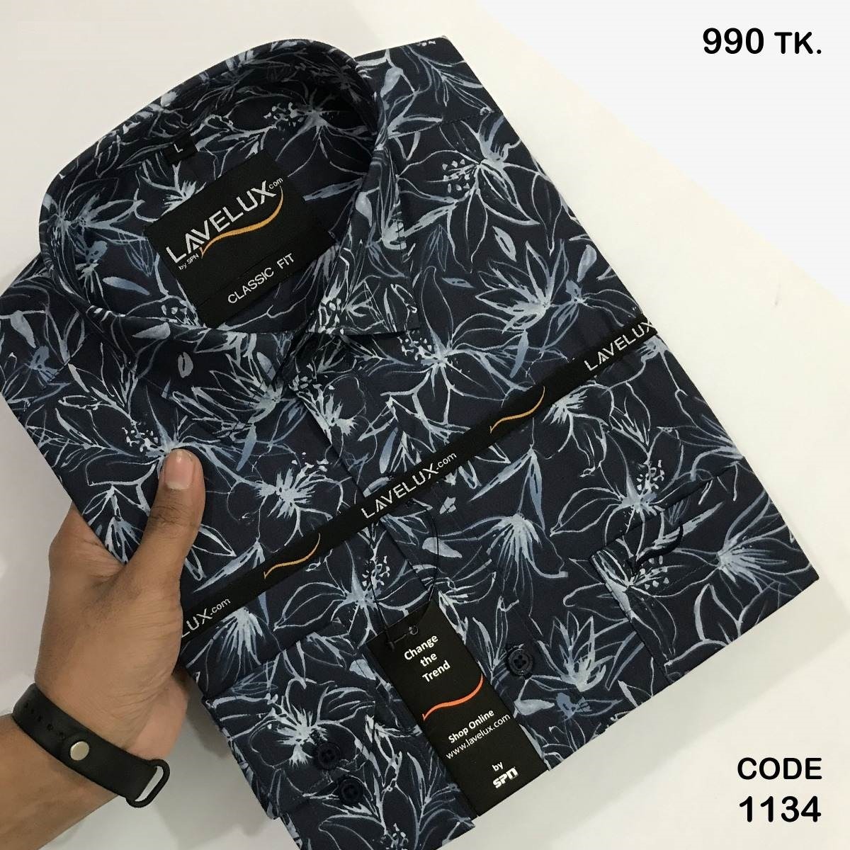 Men's Full Sleeve Casual Check Shirt