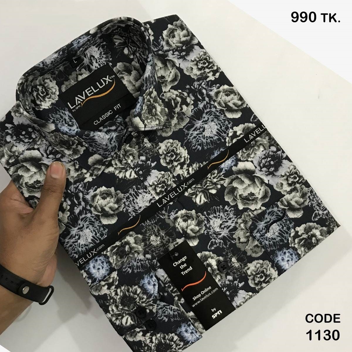 Men's Full Sleeve Casual Check Shirt