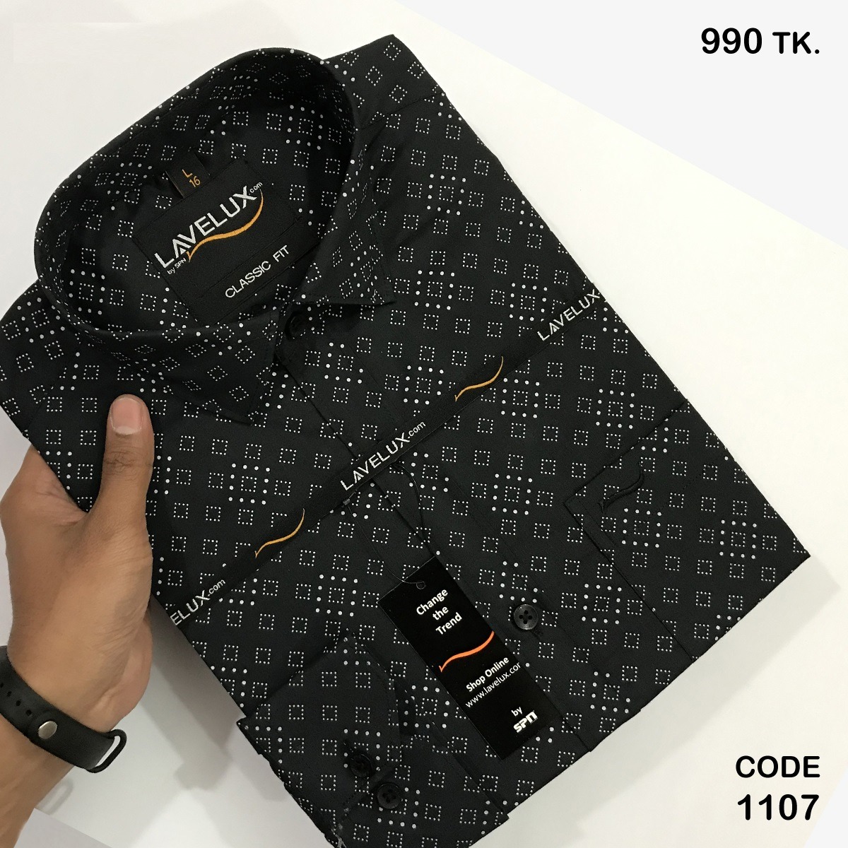 Men's Full Sleeve Casual Check Shirt