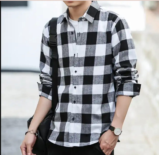 Men's Full Sleeve Cotton Casual Shirt