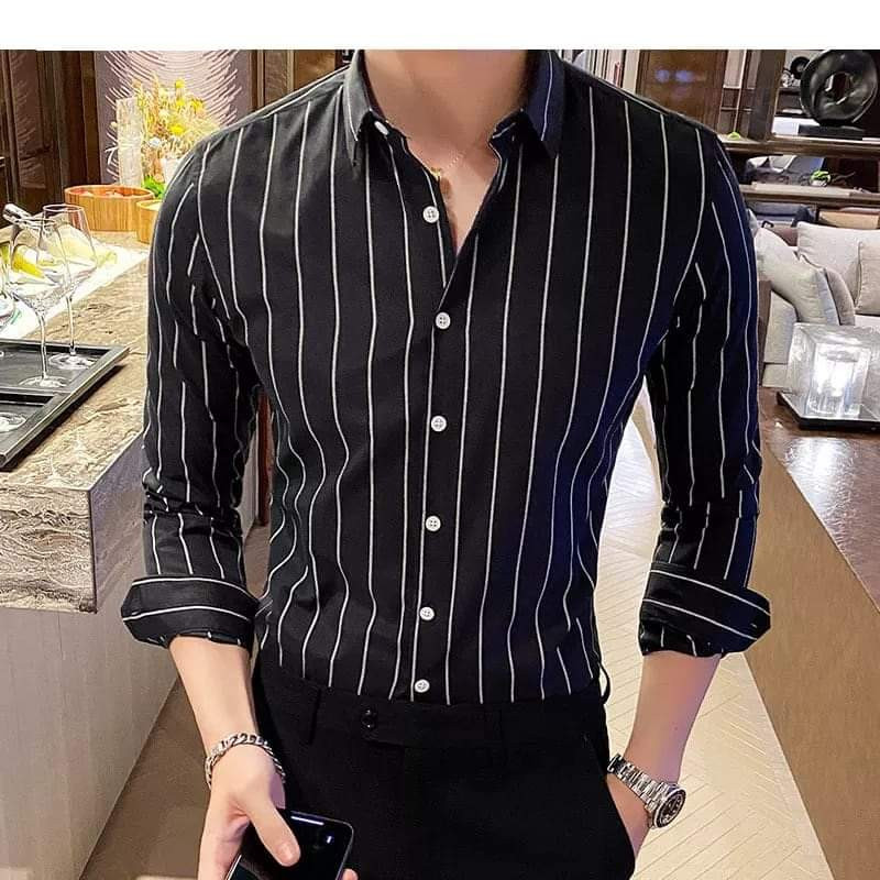 Men's Full Sleeve Party Shirt