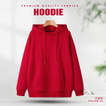 Red color Hoodie For Man