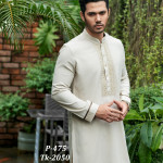 Mens Semi long Cotton Panjabi