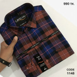 Men's Full Sleeve Casual Check Shirt