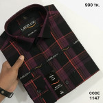 Men's Full Sleeve Casual Check Shirt